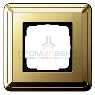 Рамка 1-ая Gira ClassiX Латунь/Латунь