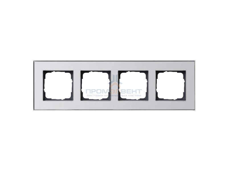 Рамка 4-ая Gira Esprit Хром
