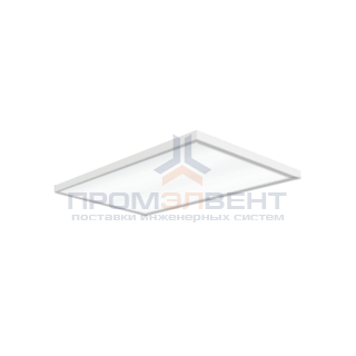 Светодиодный светильник "ВАРТОН" офисный встраеваемый/накладной 595*295*50мм 18 ВТ 4000К