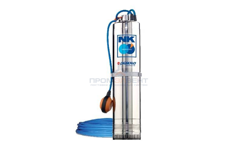 Насос колодезный Pedrollo NKm 4/6 GE-N (1,5 кВт, Qmax 120 л/мин, Hmax 78 м, 1x230В, с поплавком)