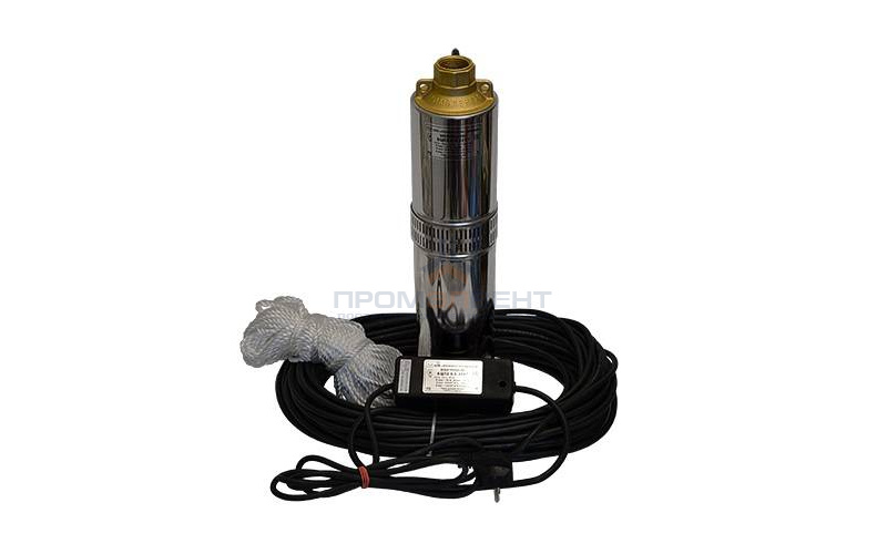 Насос скважинный Водолей БЦПЭ 1,2-16 У (0,73 кВт, Qmax 4,3 м³/ч, Hmax 30 м, кабель 16 м)