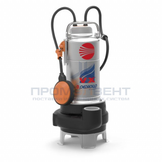 Насос фекальный Pedrollo VXm 8/35-N - 0,55 кВт (1x230 В, Qmax 350 л/мин, Hmax 8 м, кабель 5 м)