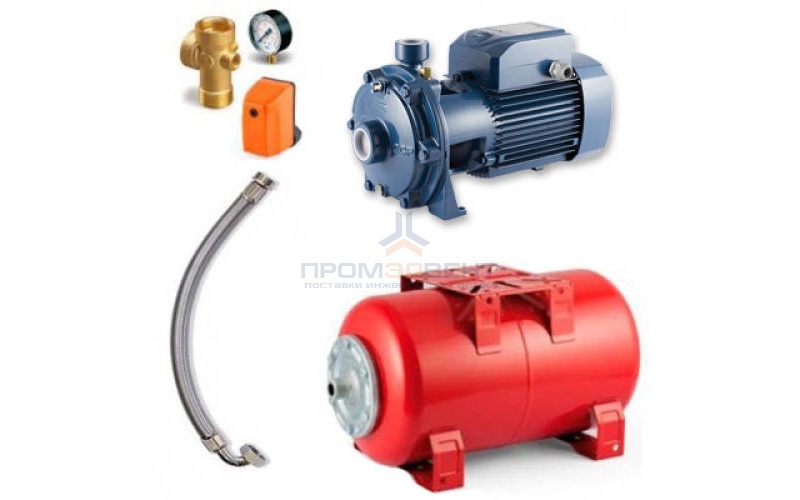 Насосная станция Pedrollo HYDROFRESH 2Cpm 25/16B-50 CL - 1,50 кВт (Qmax 140 л/мин, 1x230В)