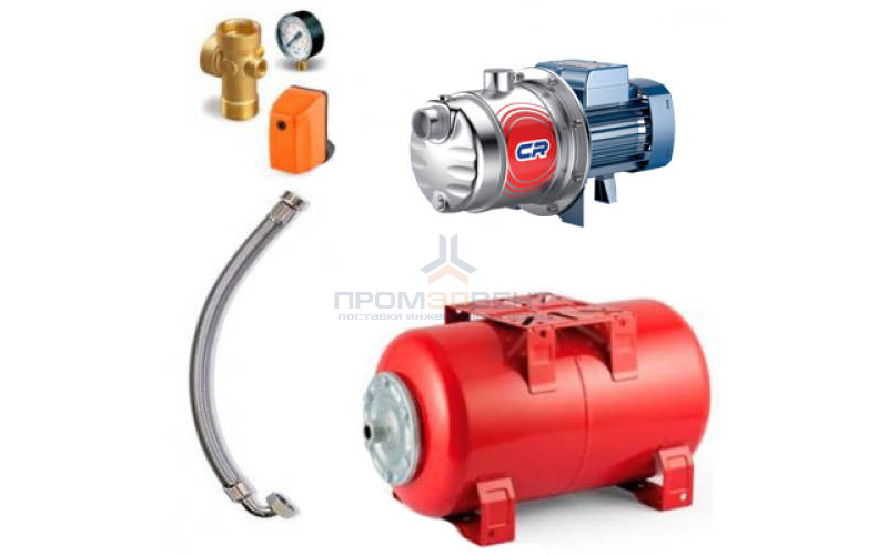 Насосная станция Pedrollo HYDROFRESH 4CRm 100-50 CL - 0,55 кВт (Qmax 130 л/мин, 1x230В, с/х)