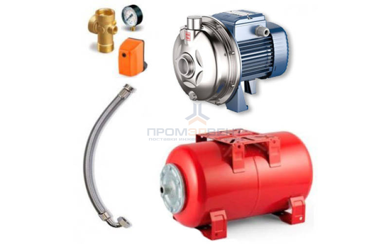 Насосная станция Pedrollo HYDROFRESH CP-ST4 100-50 CL - 0,25кВт (Qmax 90 л/мин, 1x230В)