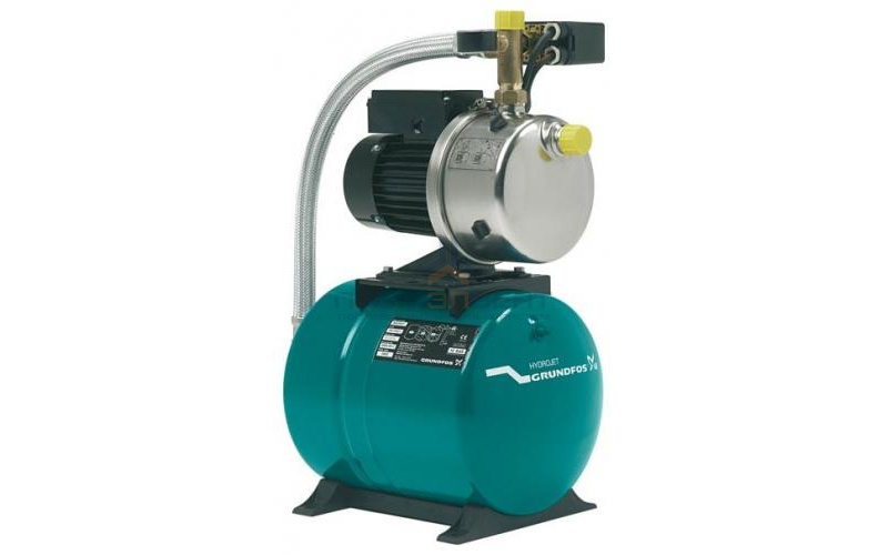 Насосная установка Grundfos Hydrojet JPB5 (с гидробаком 60 л)