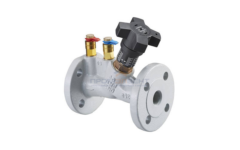 Вентиль регулирующий Oventrop Hydrocontrol VFC (16 бар) - Ду32 (с фланцами по DIN EN 1092-2)