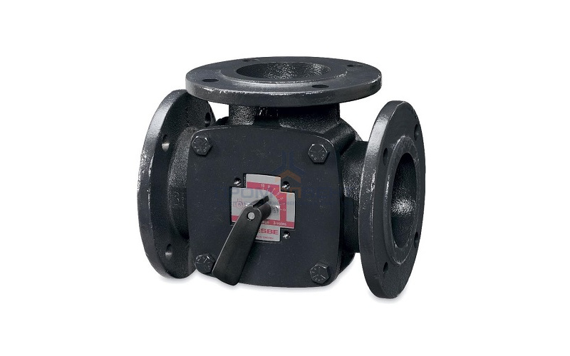 Клапан термостатический смесительный ESBE 3F - Ду20 (фланцевое соединение, PN6, 110°C, KVS 12)