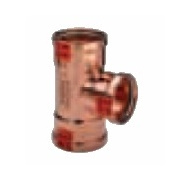 Тройник Viega d108х108х108 под пресс, Profipress XL c SC-Contur, медь