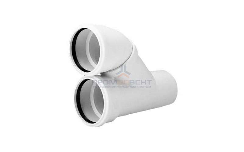 Тройник с параллельным отводом REHAU RAUPIANO PLUS - 90 (для системы внутренней канализации)