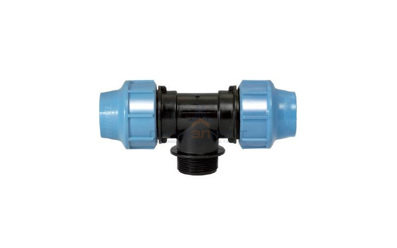 Тройник с переходом на наружную резьбу UNIDELTA 1010 - 20 x 1/2