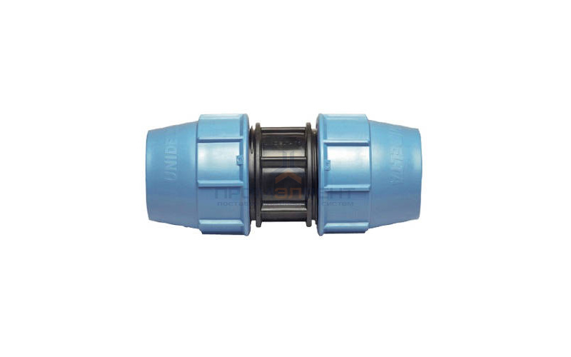 Муфта UNIDELTA 1001 - 110 (винтовая, для труб ПНД)