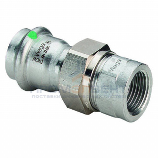Муфта разъемная Viega Sanpress Inox 2362 - 15 x 3/4" (нержавеющая сталь)