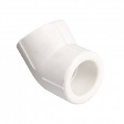 Отвод 45° VALTEC VTp.759 - 20 (для полипропиленовых труб под пайку, цвет белый)