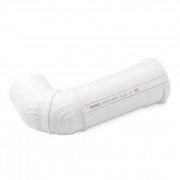 Отвод 45° с удлинением для манжеты REHAU RAUPIANO PLUS - 90 (для системы внутренней канализации)