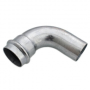 Отвод 90° Conex Banninger PC 5001 - 15 (оцинкованная сталь)