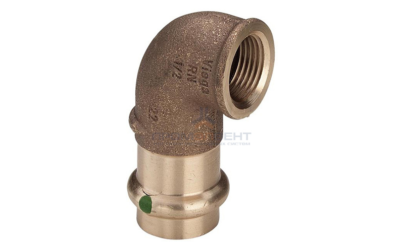 Отвод 90° Viega G3 Sanpress 2214.2 - 22 x 1/2