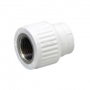 Переход на внутреннюю резьбу Fusitek - 32 x 1" (для полипропиленовых труб, цвет белый)