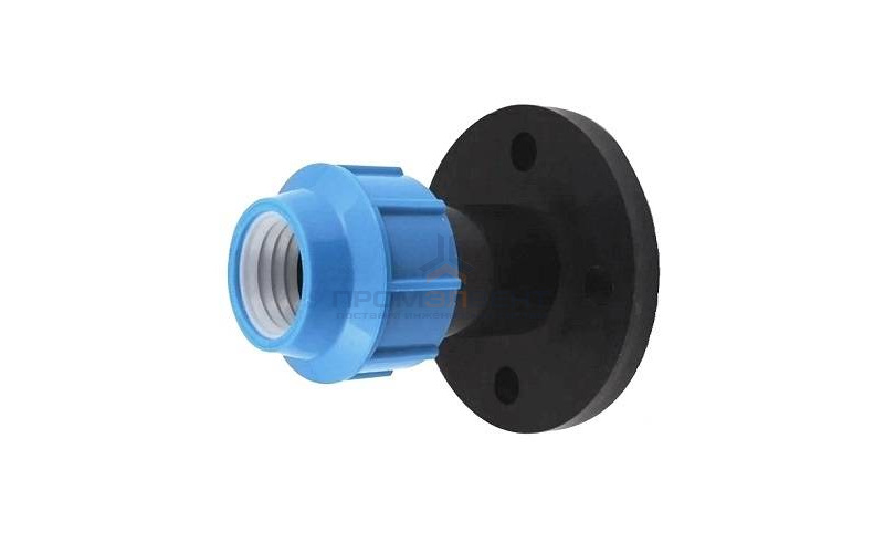 Переход на фланец Политэк - 50 x 1