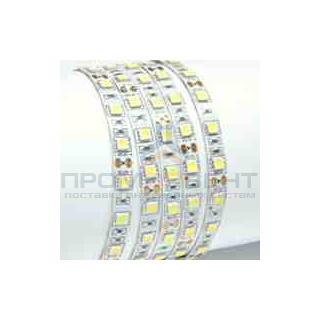 LSE-245 Светодиодная лента, 12В, 14,4Вт/м, smd5050, 60д/м, IP20, 600Лм/м, ширина подложки 10мм, 5м, холодный белый