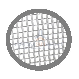 Круглая металлическая решетка сотовая СОТ-КР2