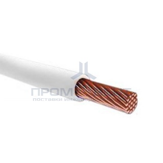 Провод установочный ПВ-3 (ПуГВ) 4,0 белый ГОСТ 31947