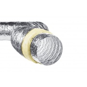 ТЕПЛОИЗОЛИРОВАННЫЕ АЛЮМИНИЕВЫЕ АНТИБАКТЕРИАЛЬНЫЕ ВОЗДУХОВОДЫ ISOAFS-ALU HYGIENE