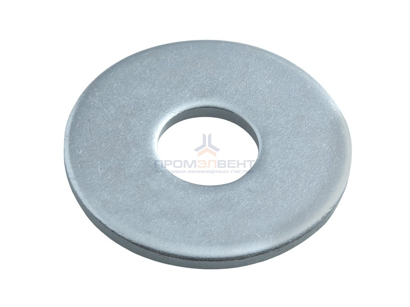 Шайба увеличенная М12 кузовная плоская оцинкованная DIN9021