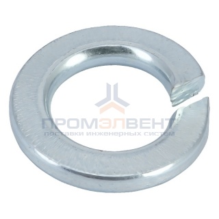 Шайба гроверная М10 пружинная оцинкованная DIN127