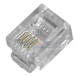 Вилка RJ 11 - 4 контакта - ширина 9,65 мм Legrand