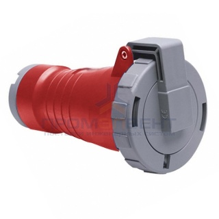 Розетка кабельная ABB 432 C6W IP67 32A 3P+N+E