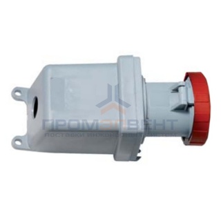 Розетка для накладного монтажа ABB 463 RS6W IP67 63A 3P+N+E