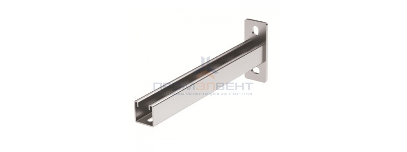 Кронштейн одиночный LAS, 41х41 мм, осн.500