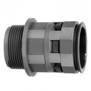 Муфта труба-коробка DN 10 мм, M16х1,5, полиамид, цвет чёрный DKC