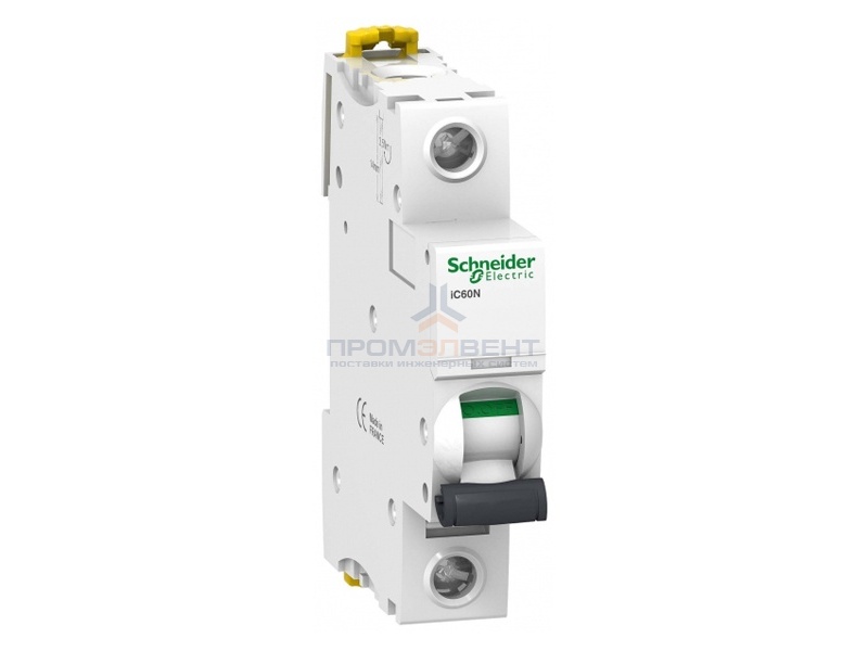 Автоматический выключатель Schneider Electric Acti 9 iC60N 1П 50A 6кА B (автомат)