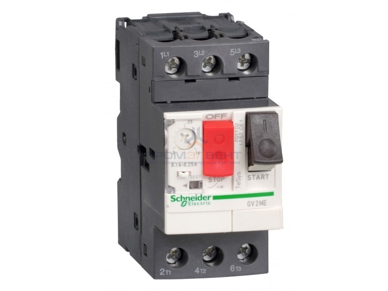 Автомат Schneider Electric TeSys GV2ME с комбинированным расцепителем 9-14А