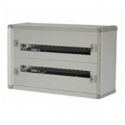 Шкаф пластиковый Legrand XL3 160 накладной на 48 (2х24) модулей с шиной без двери