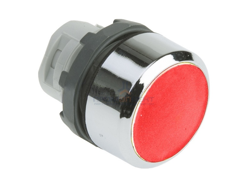 Кнопка ABB MP1-21R красная (только корпус) с подсветкой без фиксации
